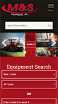 Mobile Screenshot of msequipment.com